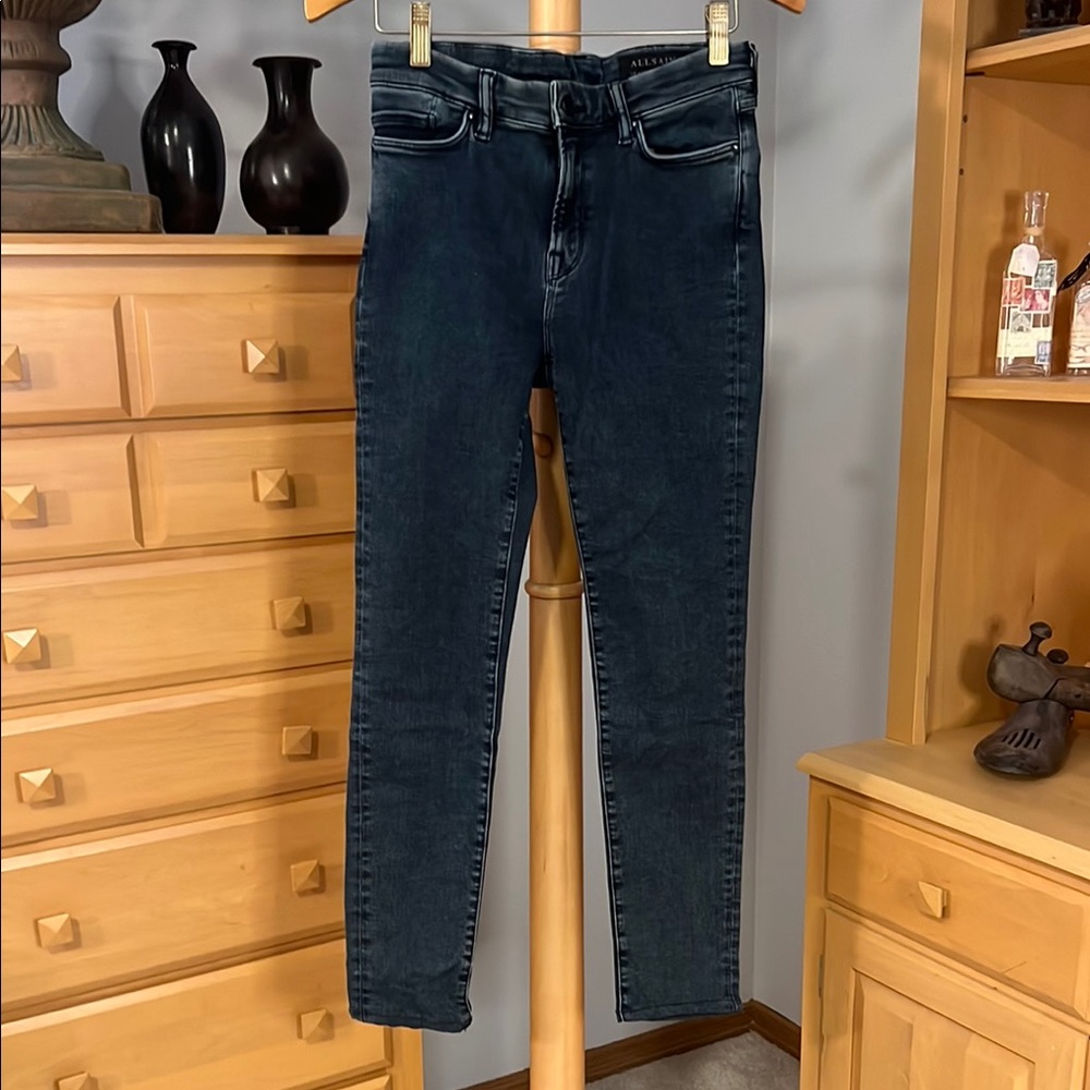AllSaints Grace dark wash Denim Jeans